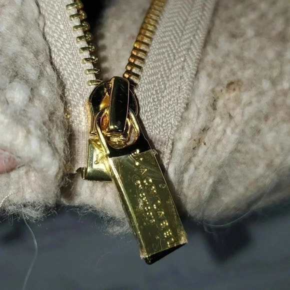 Black Label by Chico's Wool Poncho/ Sweater Full Zip Sweater Size 2 - Picture 8 of 10